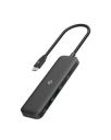Spigen 4-in-1 USB Hub 3.2 gen1 5Gbps and 2 USB-A with 5Gbps, 2 USB-C with 5Gbps Lightweight Portable hub - Black...
