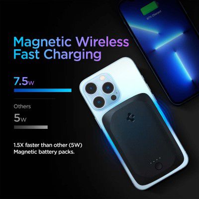 Spigen ArcHybrid MagFit 5000mAh Magsafe Power Bank | 7.5W