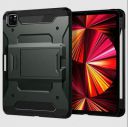 Spigen Tough Armor Pro TPU Back Cover for Apple iPad Pro 11" (Air Cushion Technology, Military Green)...