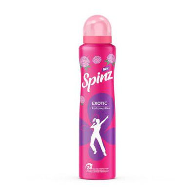 Spinz Exotic Perfumed Deo for Women, with Bulgarian Rose Fragrance | 150ml