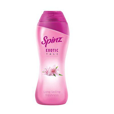 Spinz Exotic Body Talc | Soothing Fragrance of Exotic Flowers | Talcum Powder for Women (400 gm)