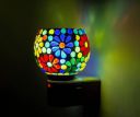 Spocky Dcor Ceramic Aroma Diffuser Kapoor Dani Cum Night Lamp Multi Functional Essential Oil Camphor Burner for Fragrance with Switch On/Off Button for Heating(Non-Auto Cut)...