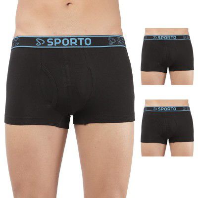 sporto Macho Super Combed Cotton 4-Way Strech Mini Trunk 