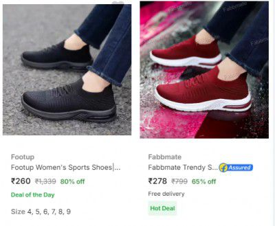 Sports Casual Shoes Womens Footwear up to 80% off