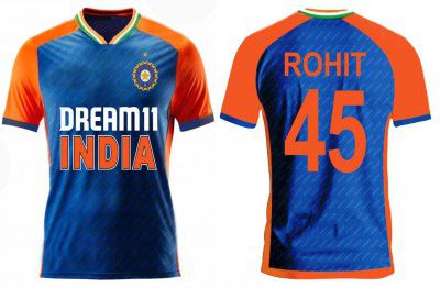 Sports India World Cup Cricket Team T Shirt Jersey for (Kid's, Boy's & Mens) L1044