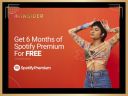 Spotify: Get 6 months of Spotify Premium for free...