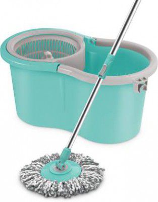 Spotzero by Milton Ace Spin Mop Head and Rod  (Green)