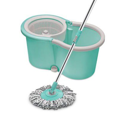 Spotzero by Milton Ace&nbsp;Spin&nbsp;Mop, Aqua Green
