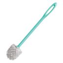 Spotzero by Milton Round Toilet Brush (Aqua Green,Pack of 1 piece)...