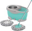 Spotzero by Milton Swift With Four Wheels Steel Wringer Spin Mop, Bucket...