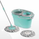 Spotzero By Milton Twin Star Spin Mop with Bucket | Cleaning Mop | Dry Compartments | Sturdy Basket...