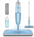 Spray Mop with Built-in Water Tank and Microfiber Pad for Floor Cleaning...