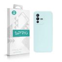 SPRIG Compatible with VIVO V23 5G Phone Liquid Silicone Cover Premium Back Cover Drop Tested Shock Proof Mobile Case for Men, Women, Boys and Girls with Camera Protection (Light Green)...