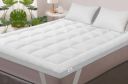 SPRINGTEK 2 Bed Topper 2 inch Double Fiber Mattress  (L x W: 72 inch x 48 inch)...