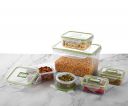 SPRINGWAY - Brand of Happiness | storage food container of 6 pcs with Airtight Leak Proof Locking Lid (mix size: 2000ml, 325ml, 150ml, 110 ml) | Fresh Lock, BPA free, microwave safe ...