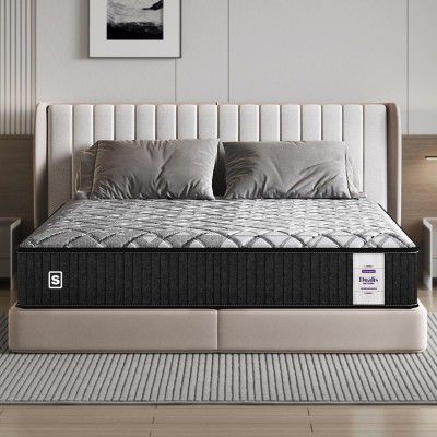 [Extra Rs 1739 OFF] Springwel Dualis 2-in-1 Reversible 6 Inch Bed Mattress | 15 Yrs Warranty | King Size (84X72X6) Inches