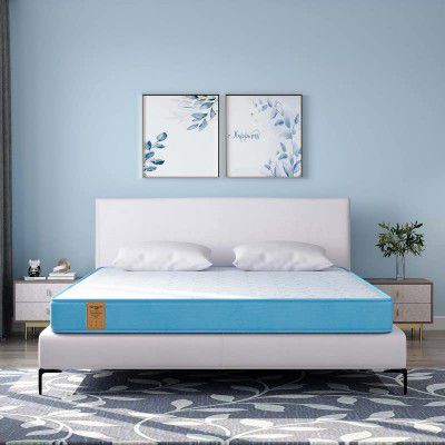 [Extra Rs 3500 OFF] Springwel Easy PureOrtho Balance Pro 6 inch Queen Size Mattress | 3 Zone Orthopedic Layer (Size- 72x66x6 inches)