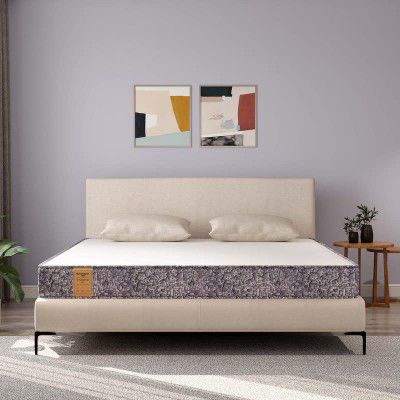 Springwel Easy Truelove Pro 6 inch Pocket Spring Mattress | Medium Soft |Romance Mattress Ticking | Couple's Choice Small Single Size Mattress | Anti Skid Bottom Fabric (Size- 72x36x6 inches)