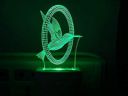 SPRUGAL Multicolor Flyingo Bird Designer Night Lamp...