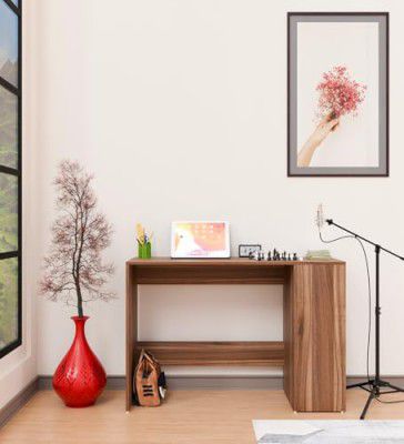Spyder Craft Luxio Engineering Wood Modern Office Desk Study Table Computer Table - Wood Brown