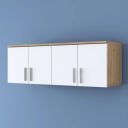 SPYDER CRAFT Matte Finish EA115 Wall Mounted Kitchen Cabinet Multi-Purpose Cabinet ...