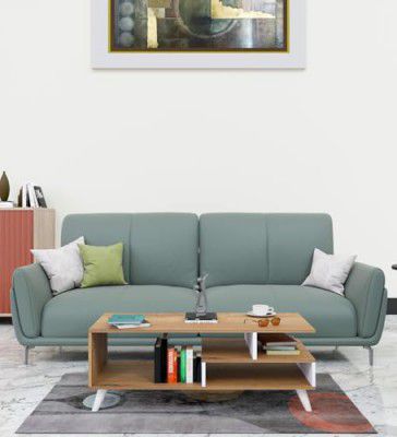 Spyder Craft Modern Wooden Coffee Table with Storage| Coffee Table for Living Room Engineered Wood Coffee Table (Modern, Oak)