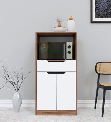 Spyder Home Decore Engineered Wood Craft Elena Dual Tone Kitchen Cabinet 