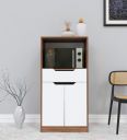Spyder Home Decore Engineered Wood Craft Elena Dual Tone Kitchen Cabinet ...