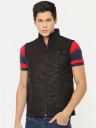 SPYKAR Men Black Printed Padded Jacket...