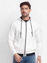 Spykar  Men Full Sleeve Color Block Hooded Sweatshirt...