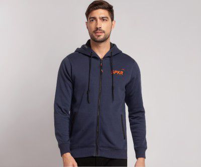 Spykar Men's Cotton Hooded Sweatshirt
