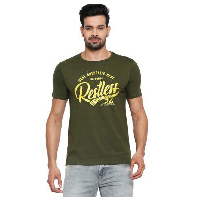 Spykar Men's Slim Fit T-Shirt