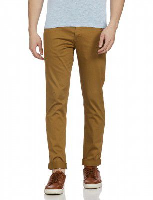 Spykar Men's Solid Slim Fit T-Shirt