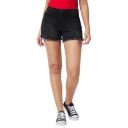 Spykar Mid Rise Black Shorts for Women...