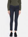 SPYKAR Women Navy Adora Skinny Fit Mid-Rise Clean Look Stretchable Cropped Jeans...