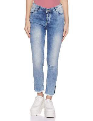 Spykar Women's Casual Slim Jeans (WACT-01AH-010_Light_Blue_30)