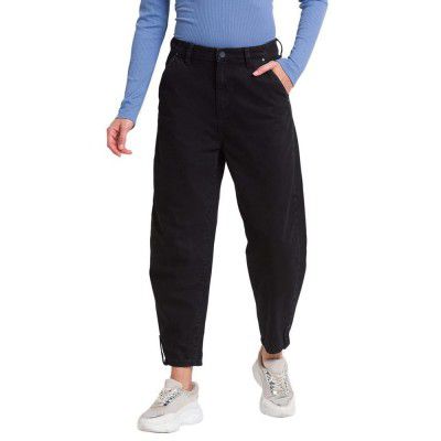 Spykar Women's Relaxed Fit Cotton Jeans (WYNR02BBCLA03)
