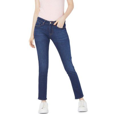 Spykar Women's Super Skinny Fit DK. Blue Jeans