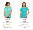 Spykar Women's T-Shirts Upto 80% Off...