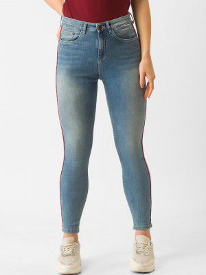 SPYKARWomen Blue Skinny Fit Heavy Fade Jeans