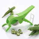 SR Plastic 2 in 1 Vegetable & Fruit Multi Cutter & Peeler,Veg Cutter Sharp Stainless Steel 5 Blade Vegetable Cutter with Peeler (Multi)...