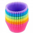 SR Silicone Muffin Cup Moulds - 6 Pieces, Assorted, Silicone...