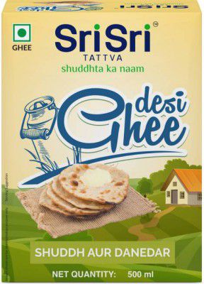 Sri Sri Tattva Desi Ghee, 500 g Tetrapack