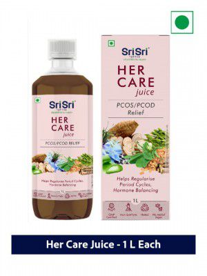 Sri Sri Tattva Her Care Juice for PCOS & PCOD Relief - 1 L