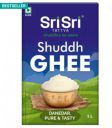 Sri Sri Tattva Shuddh Ghee - Danedar, Pure & Tasty, Ghee 1 L Tetrapack...