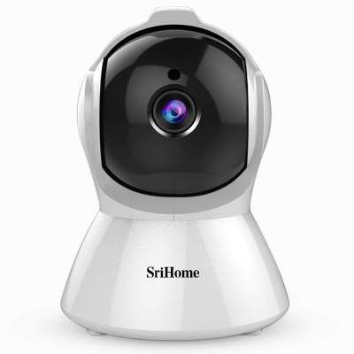 Srihome SH025 Pan/Tilt Wireless WiFi 2MP Full HD 1080p IP Security Camera CCTV