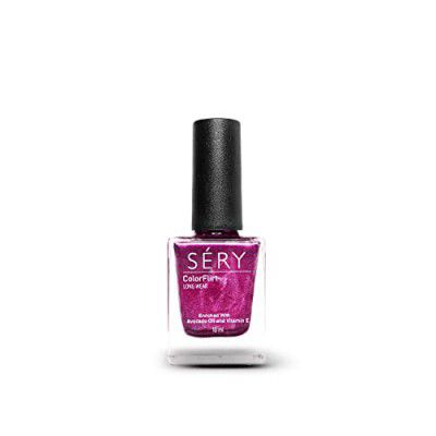 SÉRY Colorflirt Nail Polish, Glossy, Quick Dry, High Coverage, Chip Resistant, Long Lasting, Metallic Finish - Celebration Collection Eminence, 10Ml