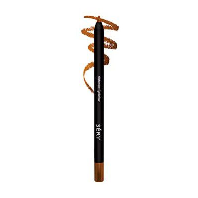 SÉRY Statement Eye Pencil 24 Hours Stay Gel Finish Eyeliner Cream, Bronze, Shimmery Finish EP-07