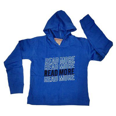 SS ENTERPRISES T-Shirt with Hood Full Sleeves for 4 to 15 yrs Kids (1 pc)