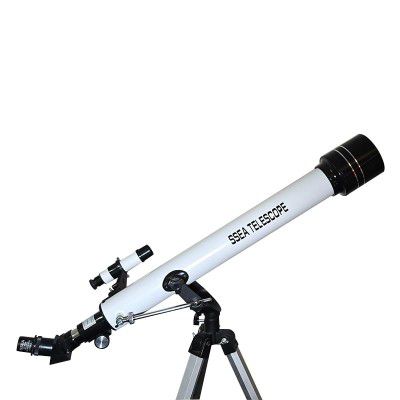 SSEA TELESCOPE Multiple Magnification Options,36x, 56x, 175x Power with 3 Multi Power Eye psc Model 60700 Zoom Refractor Telescope